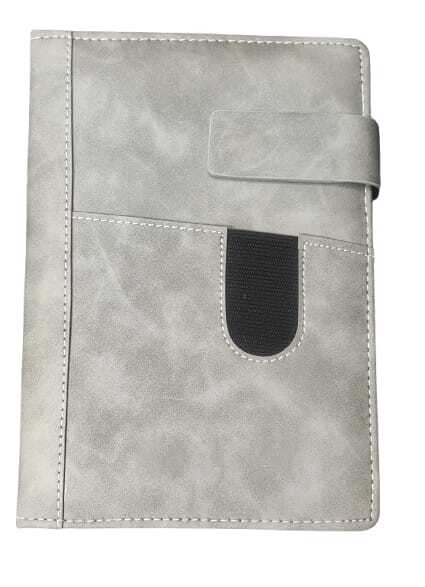 NOTEBOOK LEATHERETTE COVER WITH CARD  POCKET