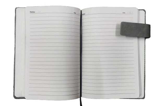 NOTEBOOK LEATHERETTE COVER WITH CARD  POCKET